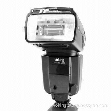 Photo flash lamp with 0.6 to 16m<sup>2</sup> flash shooting distance